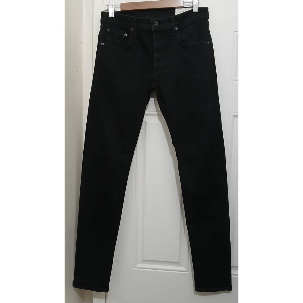 Rag and bone mens size 33 standard issue black je… - image 1